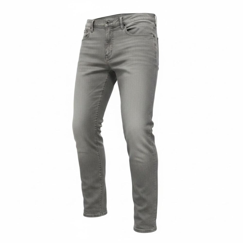 Armani-exchange Men's Grey and Green Jeans